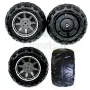 Ensemble 2 roues avant + 2 roues arrière Polaris Ranger RZR 900 12V et 900 XP 24V Peg-Pérego PEG-PEREGO