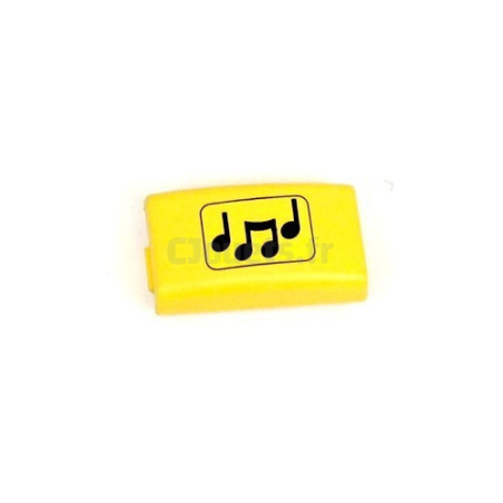 Music button for Peg-Pérego train