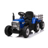 Tracteur avec remorque Bleu, Electrique 12 Volts pour Enfants avec Télécommande parentale TI/XMX611B