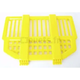 Geel achterrooster voor Rolly Toys aanhangwagen