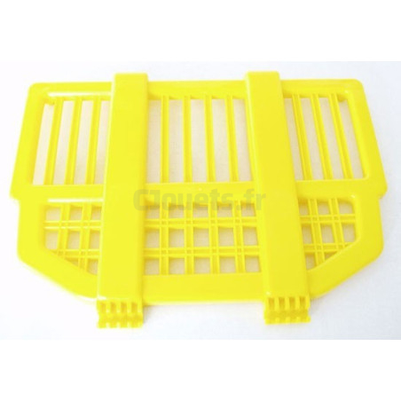 Yellow rear grille for Rolly Toys trailer