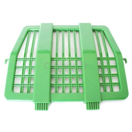 Green rear grille for Rolly Toys trailer