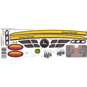 Decoraciones adhesivas para Rolly Toys RollyX-Trac Premium John De...