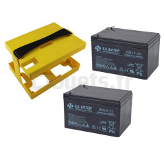 24 Volt 12 Ah Batteriesatz für Peg-Pérego KIT24-12