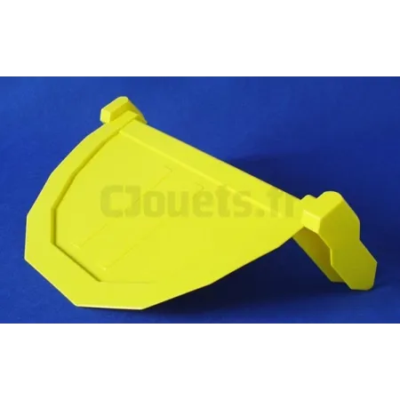 Gele deksel voor Rolly Toys aanhanger