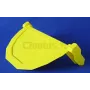 Gele deksel voor Rolly Toys aanhanger
