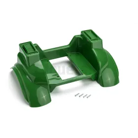 Guardabarros trasero John Deere verde para tractor Rolly Toys