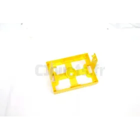 Base amarilla para batería de 24 voltios y 8 Ah