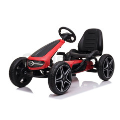 Kart à Pédales Mercedes Rouge pour Enfants 3 à 8 ans KART/MR