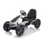 Mercedes Pedal Go-Kart Blanco para niños de 3 a 8 años