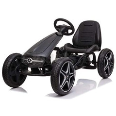 Black Mercedes Pedal Kart for Children 3 to 8 years old KART/MN