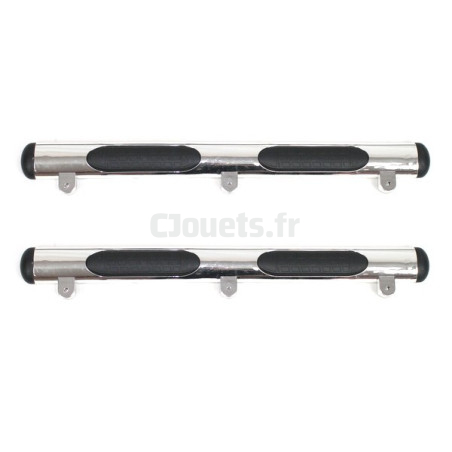 Chrome steps for VW Amarok 12 volts