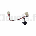 Charger connection socket for VW Bus T1 Samba 12 Volts