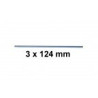 Steel rod 3 x 124 mm for Smoby football table AAK0517