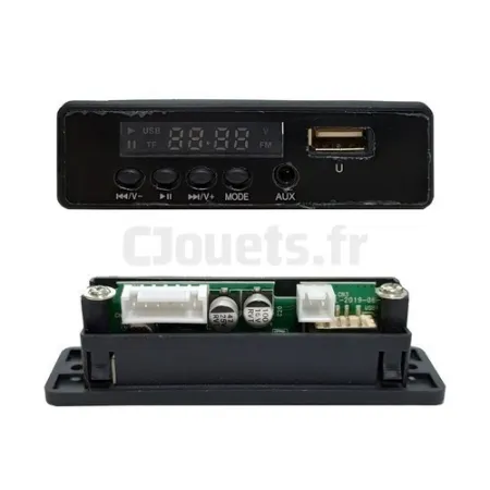 Módulo de sonido de radio, USB para vehículos de 12 voltios
