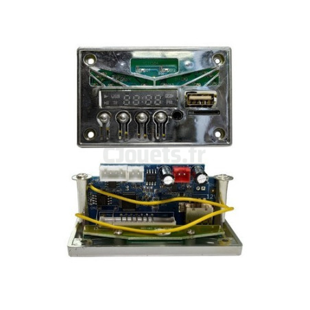 Radio, USB, SD sound module for 12 Volt vehicles