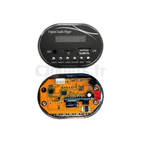 Module son MP3, USB, SD pour vehicules 12 Volts