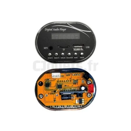 Module son MP3, USB, SD pour vehicules 12 Volts
