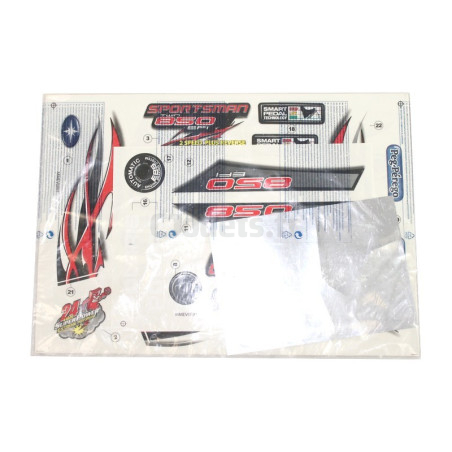 Quad Polaris 850 EFI Peg-Pérego Adhesive Decors