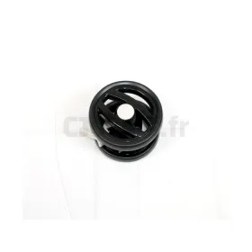 Rueda delantera negra/blanca para el cochecito Peg-Pérego Pliko P3 Compact
