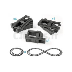 Kit extension de rails pour Santa Fe Peg-Pérego IAGI0001