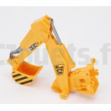 Bras arrière pour Tractopelle JCB 4CX BRUDER 02428 BRUDER (pièces)