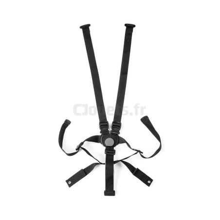 Black harness for Peg-Pérego stroller