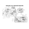 Adhesive kit for Gaucho and Superpower KITRM/GAUCHO