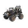 Gaucho XP 4x4 Electric for children 2 places 24 Volts + Peg Perego trailer IGOD0555/TR09370