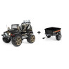 Gaucho XP 4x4 Electrique pour enfants 2 places 24 Volts + remorque Peg Perego IGOD0555/TR09370