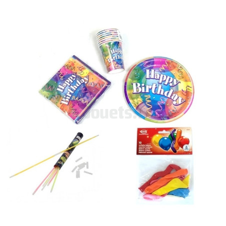 Kit anniversaire "Happy Birthday"