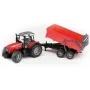 Tractor Massey Ferguson con volquete Bruder 02045