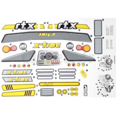 Decors adhésif Pour X-Trac Rolly Toys 55500020000