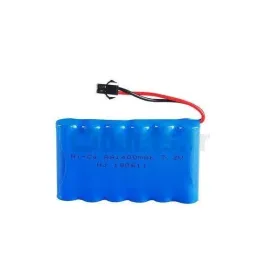 Batería NICD de 7,2 voltios y 1400 mAh
