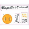 Baguette & Croissant adhesive AAL4384