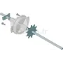 Axe de roues arrière 10 mm 12 dents Rolly Toys ROLLY-TOYS