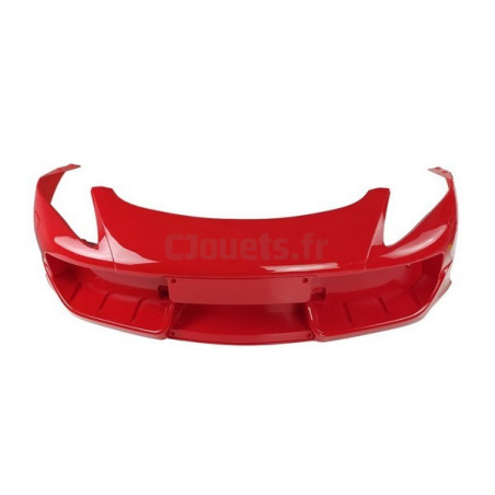 Front bumper red (paint) for Supercar 24 volts