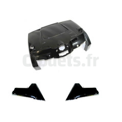 Kit Capot et panneaux Noir pour Polaris Ranger RZR 24 Volts Peg-Pérego SPST8880N/SPST8887N