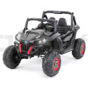 Buggy 2 places Electrique 12 Volts Noir, MP4, Roues EVA, avec télécommande parentale