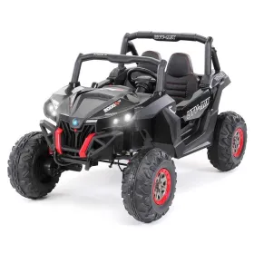 Buggy Eléctrico 2 plazas 12 Voltios Negro, MP4, Ruedas EVA, con mando...