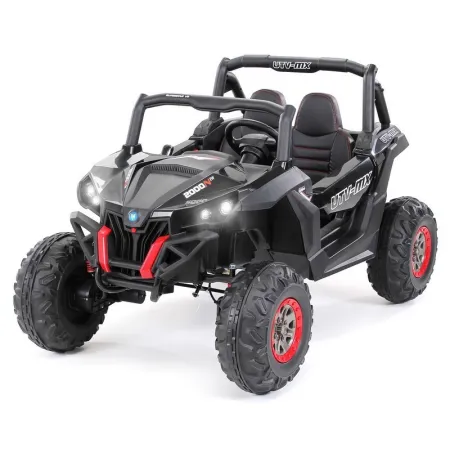 Buggy Eléctrico 2 plazas 12 Voltios Negro, MP4, Ruedas EVA, con mando...