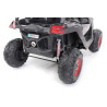 Buggy 2 places Electric 12 Volts Black, MP4, EVA wheels, with parental remote control XMX/NOIR