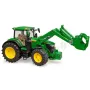 Tracteur John Deere 7R 350 avec fourche Bruder 03151 BRUDER