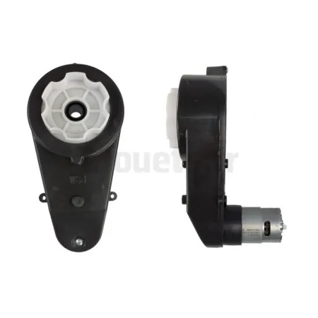 Engranaje con motor izquierdo 12 Voltios 10000 RPM sin conector