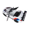 BMW M6 GT3 Blanche 12 Volts Electrique pour enfant avec télécommande parentale BMW-M6 GT3/B