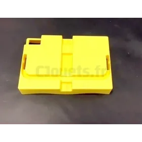 Tapa amarilla para batería de 24 voltios y 4,5 Ah