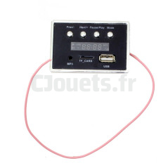 Radio pour Mercedes S63 12 Volts S63/RADIO