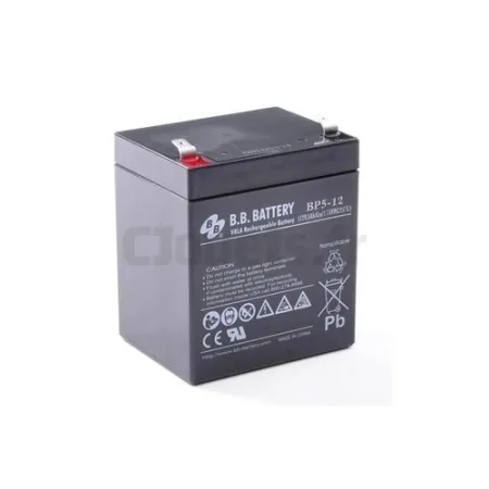 12-volt 5Ah batterij
