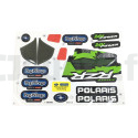 Adhesive decorations for Polaris Ranger RZR 24 Volts Green Shadow Peg-Perego PEG-PEREGO