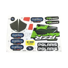 Décors Adhesif pour Polaris Ranger RZR 24 Volts Green Shadow Peg-Perego PEG-PEREGO